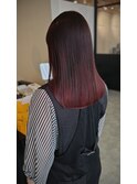 インナーブリーチ×髪質改善ストレート