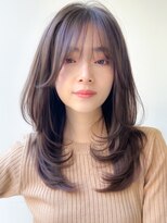 アグノス 青山(Agnos)&nbsp;★小顔レイヤーカットクラゲヘアーココアベージュオリーブグレー