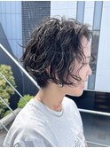 ショートパーマ/ハンサムショートパーマ