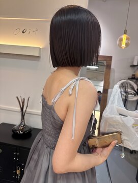 オーイット(ooit) *切りっぱなしボブ×ナチュラルストレート*