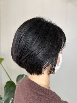 ピークスヘア(peaks hair) ショートヘアショートボブ30代40代50代ショートカット堀江新町