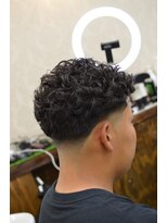 ラフカッターズZ 町田店&nbsp;テーパーフェードパーマ【町田/理容室/床屋/シェービング】