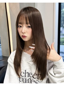 ロンドエニカ 大宮(Lond enika) 姫カットレイヤー/レイヤーカット/顔周り/韓国/髪質改善/大宮