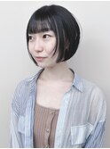 ＊姫カット小顔ボブショートウルフボブ丸みショート軽めショート