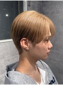 シースルーマッシュ 明るめベージュ 渋谷ハイトーン