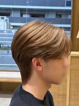 ソエバイリトル(soe by little) 毛流れセンターパート×ショートネープ