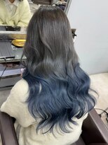 オズ 郡山桑野店(OZ)&nbsp;透明感！ブルーグラデーション