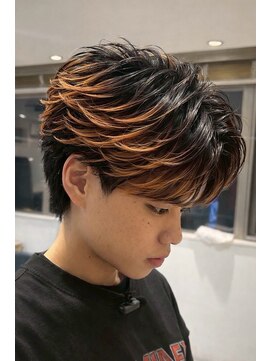 アイトーキョープラスシー 横浜(AI TOKYO+Sea) MEN’S横浜/センターパート/フェザーパーマ/毛流れパーマ/高島町