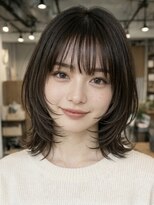 ノラジャーニー(NORA Journey)&nbsp;レイヤーボブ顔周りレイヤーハッシュカットウルフカット