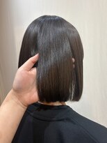 ココカラヘアー ニコ(cococara hair nico)&nbsp;切りっぱなしボブ/髪質改善ストレート/艶髪