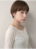 30代　マッシュショート　ショート　ショートカット　青山　小顔