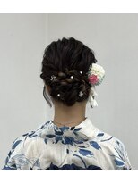 マイ スタイル 船橋駅前店(My j Style) 浴衣ヘア3パターン(シニヨン)