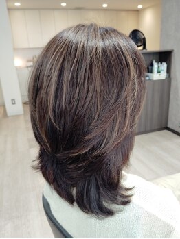 パームパム 日吉店(Perm Pam)の写真/上品でお洒落なハイカラー&デザインカラー