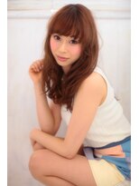 ヌーム 塚本店(NOOM) 丸みのある ロングヘア