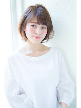 アンアミ オモテサンドウ(Un ami omotesando) 【Un ami】小顔ワンサイド・タンバルモリ　ショート　松井