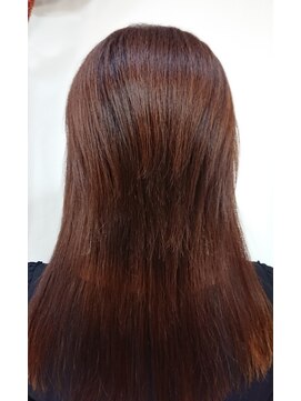 ブーフーウー(BOO-FOO-WOO) 【30代】ロングウルフ×極艶・暗髪カラー