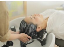 ミモリヘアー(mimori hair)の雰囲気（泥の内部補修トリートメントで頭皮も髪も喜ぶスパ♪）