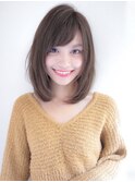 【lond printemps水野】大人かわいいワンカールミディボブ