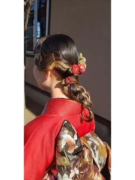 ヘアーデザイン アブー(hair design A BOO) 成人式・レトロヘア