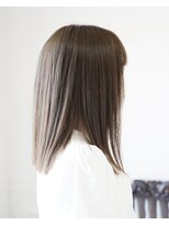 リリー ヘアー デザイン(LILY HAIR DESIGN)&nbsp;ブリーチ無し　赤みを消したアッシュグレージュ
