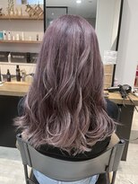 ビヨウシツ ポスタ&nbsp;【ブリーチ有】パープル