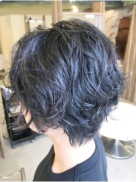 ギグス 星ヶ丘(gigs) 無造作ヘアスタイルアレンジ×ショートボブ