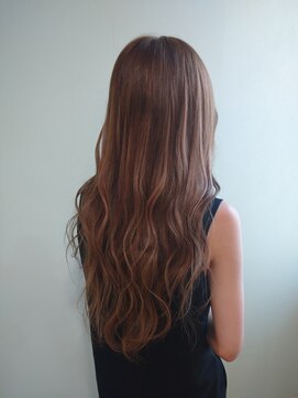 ニーナ ビューティーサロン(NINA Beauty Salon) #プルエクステ#ダイヤモンドヘア#ハイトーン#ロングヘア