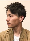 ツーブロックショート／barber刈り上げ／サマーカット