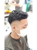 スキンフェード、ハードパーマスタイル