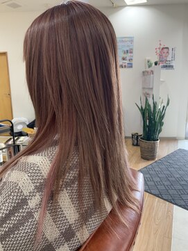 ヘアー グリース(hair GREASE) 春色インナーカラー