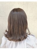 シングルカラー ×  ダークブラウン