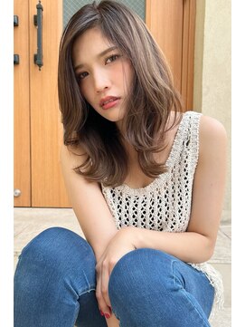 トルネード(TORNADO) アッシュベージュレイヤーカット n7.9