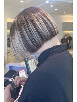 タイドヘア 茨木店(TIDE HAIR) アクセント_デザインカラー