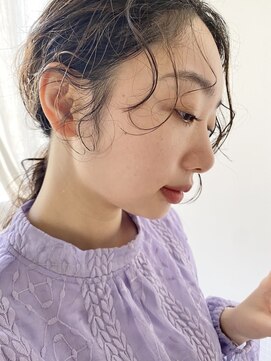 エマ 谷山店(EMMA) 顔まわりカット　癖毛を生かしたスタイル