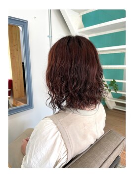 Live in Clover beauty lab ウェーブ＋ボブスタイル！