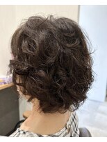 ヘアーカルチャー おゆみ野店(HAIR CULTURE) ショートカットデザインパーマなみなみウェーブパーマ