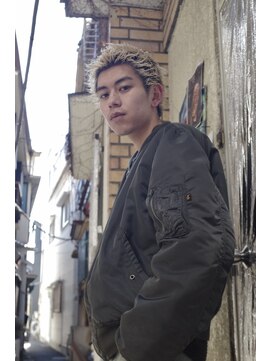 ビビト(bibito) bibito street high tone edge short ストリート ブリーチ