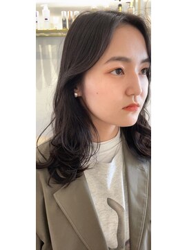 ゴウトゥデイシェアサロン 町田店(GO TODAY SHAiRE SALON) 【似合わせ顔周り】くびれセミディ