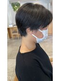 ショートヘア/髪質改善縮毛矯正/髪質改善/韓国風/韓国ヘア