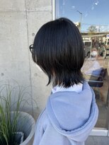 オーガニック ライフ 若葉 鶴ヶ島(organic+life)&nbsp;20代30代大人可愛い小顔丸みボブウルフカット