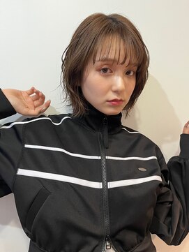 レオニード 表参道(LEONID) ニュアンスボブパーマ/佐々木