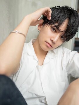 ハバナ 渋谷(HAVANA) アッシュブラック/マッシュパーマ/刈り上げ/ツーブロック