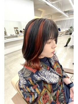 ニュート(Neut ) ブラック/オレンジ/アンブレラカラー/デザインカラー/インナー