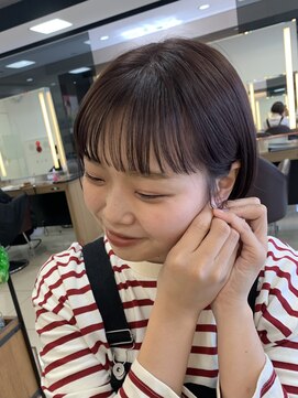 リル 茅ヶ崎(Liru:) 【よしだりこ】ブリーチなしダブルカラー/透明感カラー