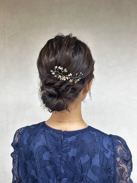 スタイル 新百合ヶ丘(STYLE) ヘアセット×シニョンアレンジ