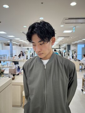 ケンジ 平塚ラスカ店(KENJE) センターパート/ツイストスパイラル/ツイスパ/メンズパーマ