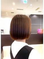 ヴィサージュ ギンザ VISAGE GINZA&nbsp;オレンジカラー艶ボブ