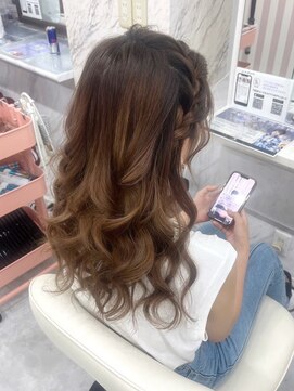 ゴート アミティ(G.O.A.T AMITY) ガーリースタイル/心斎橋/ヘアメ/セットサロン