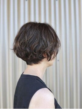 ピースガブ(psGABU) くせ毛ショートカールヘア