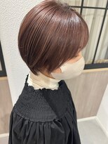 テラスヘア 長岡(TERRACEhair)&nbsp;ナチュラルなピンクブラウン